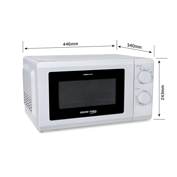 Voltas beko MS17WM Microwave Oven Solo 17 LITRES - Image 5