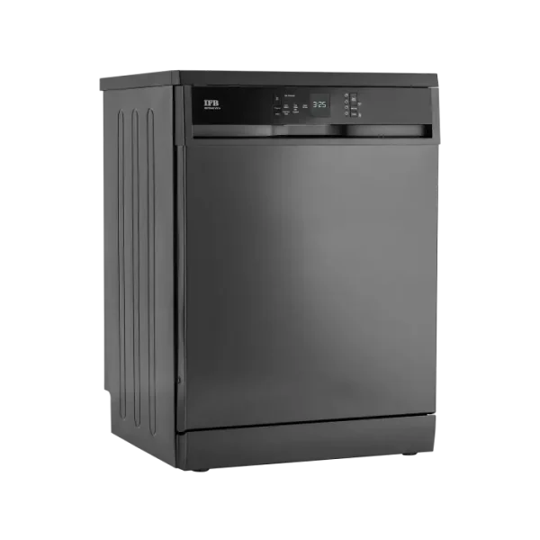 IFB Neptune VX14 Free Standing 14 Place Settings with ION Technology, 70 Degree Hot Water Wash, Hygienic Steam Drying, Dark Silver Dishwasher - Image 4