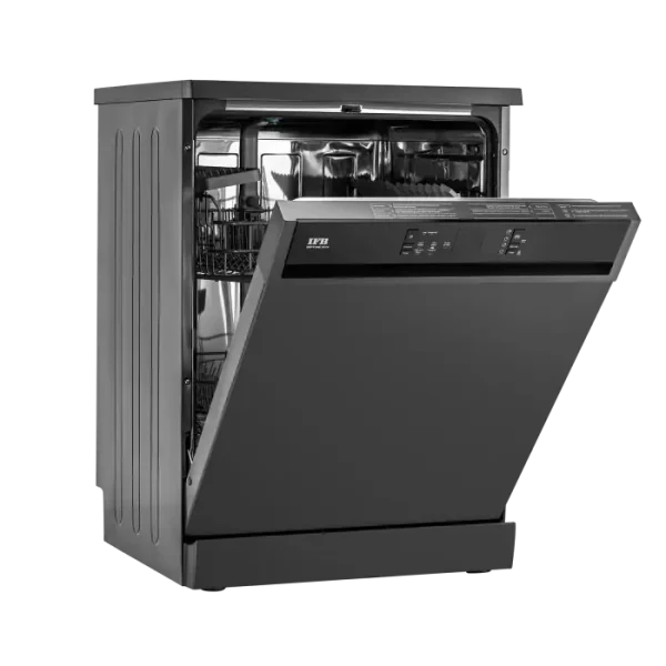 IFB Neptune VX14 Free Standing 14 Place Settings with ION Technology, 70 Degree Hot Water Wash, Hygienic Steam Drying, Dark Silver Dishwasher - Image 5