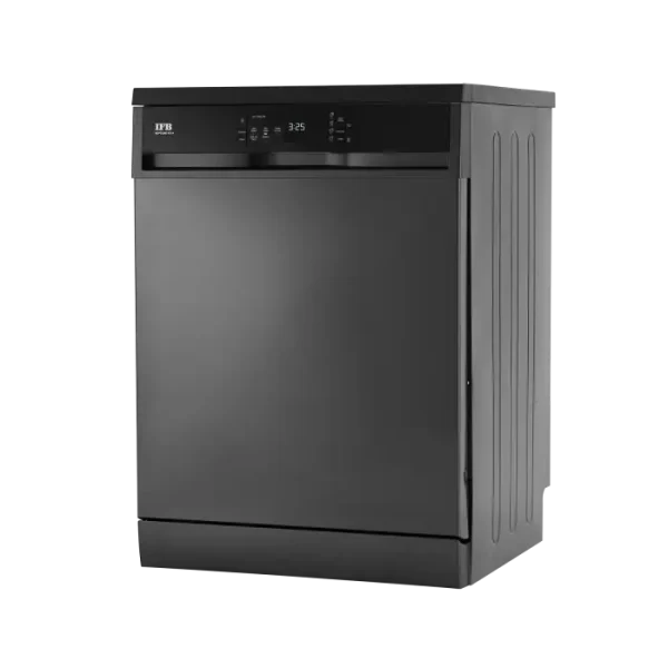 IFB Neptune VX14 Free Standing 14 Place Settings with ION Technology, 70 Degree Hot Water Wash, Hygienic Steam Drying, Dark Silver Dishwasher