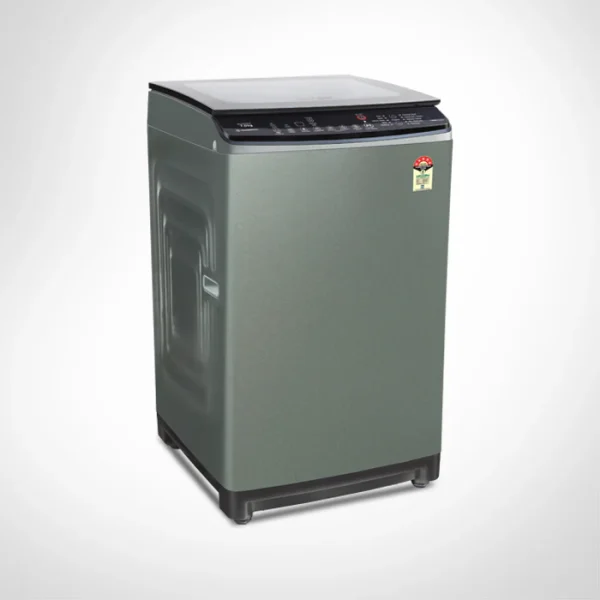 Voltas Beko by A Tata Product 8 kg Eco Wash and Fountain Wash Fully Automatic Top Load Washing Machine Black, Grey - Image 2