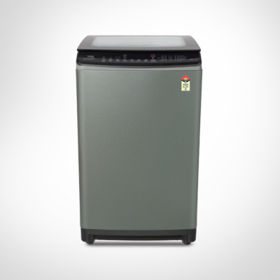 Voltas Beko by A Tata Product 8 kg Eco Wash and Fountain Wash Fully Automatic Top Load Washing Machine Black, Grey
