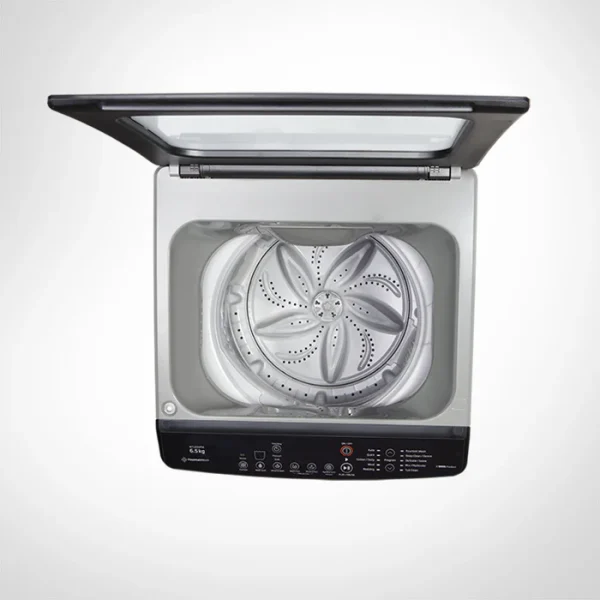 Voltas Beko by A Tata Product 8 kg Eco Wash and Fountain Wash Fully Automatic Top Load Washing Machine Black, Grey - Image 5