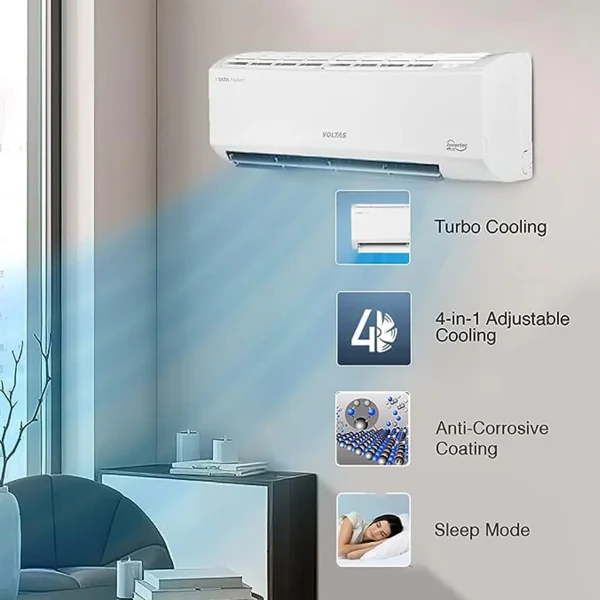 Voltas 1.5 Ton 3 Star Split Inverter AC 183V Vectra Prism - Image 6