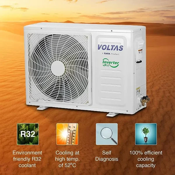 Voltas 1.5 Ton 3 Star Split Inverter AC 183V Vectra Prism - Image 8