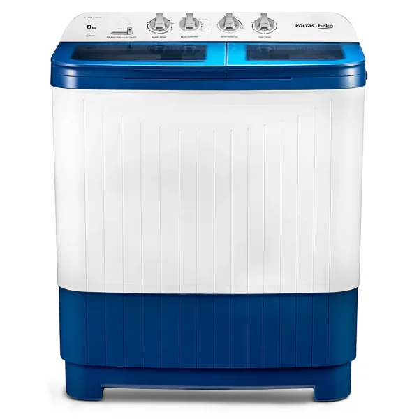 Voltas Beko by A Tata Product 8 kg Semi Automatic Top Load Washing Machine with In-built Heater White - Image 5