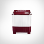 Voltas Beko by A Tata Product 7 kg Semi Automatic Top Load Washing Machine White, Maroon