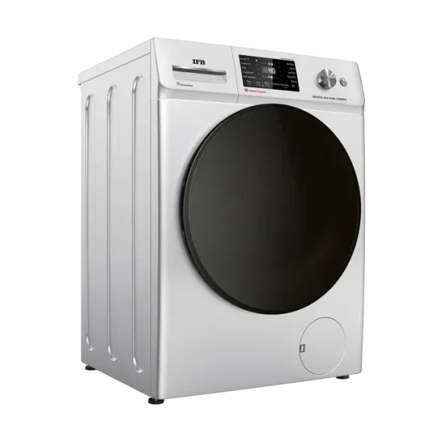 IFB 8 Kg 5 Star Powered by AI with 9 Swirl Wash, Fully Automatic Front Load Washing Machine (Senator SXN 8012K,Steam Refresh Program with Eco Inverter)